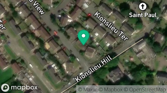Map showing 4, SPRUCEWOOD VIEW, FOXDALE, ISLE OF MAN, IM4 3HA