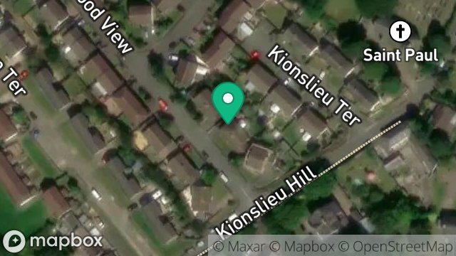 Map showing 6, SPRUCEWOOD VIEW, FOXDALE, ISLE OF MAN, IM4 3HA