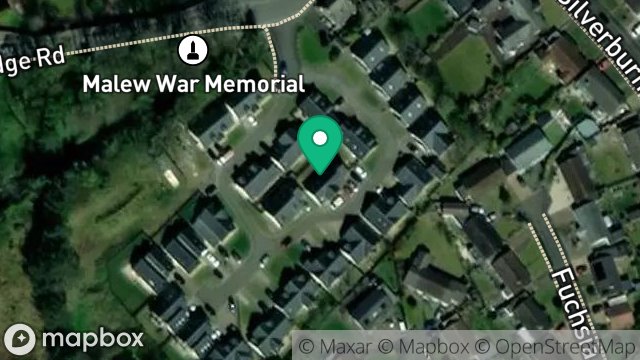 Map showing 18, POACHERS POCKET, BALLASALLA, ISLE OF MAN, IM9 3DD