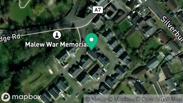 Map showing 20, POACHERS POCKET, BALLASALLA, ISLE OF MAN, IM9 3DD