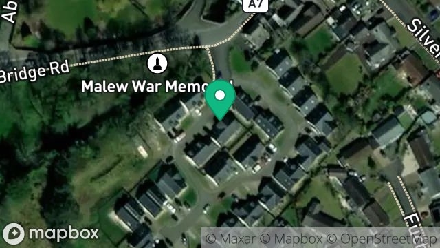 Map showing 21, POACHERS POCKET, BALLASALLA, ISLE OF MAN, IM9 3DD