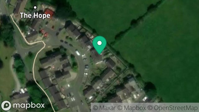 Map showing 17, SLIEAU WHALLIAN PARK, ST. JOHNS, ISLE OF MAN, IM4 3JH