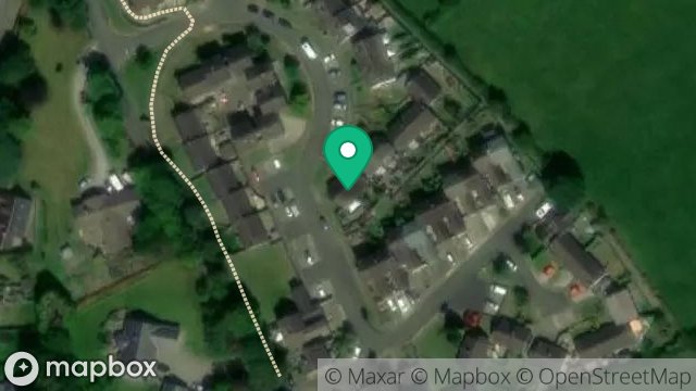 Map showing 25, SLIEAU WHALLIAN PARK, ST. JOHNS, ISLE OF MAN, IM4 3JH