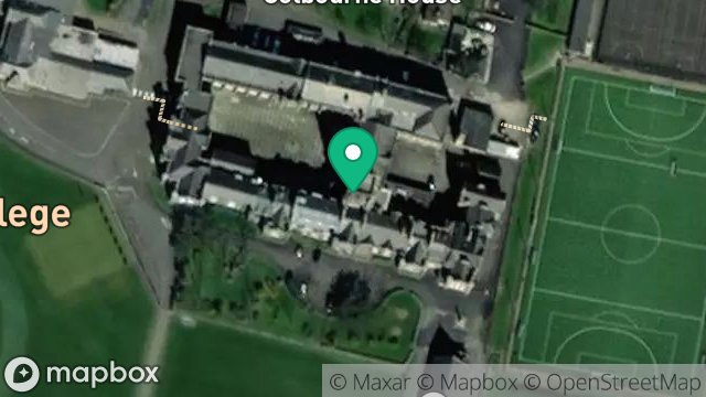 Map showing KING WILLIAMS COLLEGE, KING WILLIAMS COLLEGE GROUNDS, CASTLETOWN, ISLE OF MAN, IM9 1TP