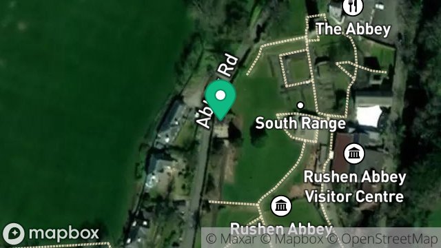 Map showing SITE WITHIN GROUNDS OF, RUSHEN ABBEY, BALLASALLA, ISLE OF MAN, IM9 3DF