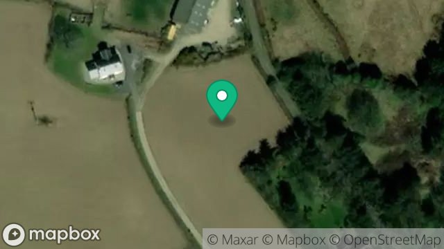 Map showing FIELDS 431203 AND 434737, BAYRAUYR ROAD, BALLAMODHA, BALLASALLA, ISLE OF MAN, IM9 3AT