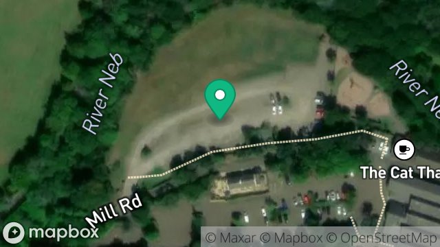 Map showing CAR PARK, TYNWALD MILLS ROAD, ST JOHNS, ISLE OF MAN, IM4 3AB