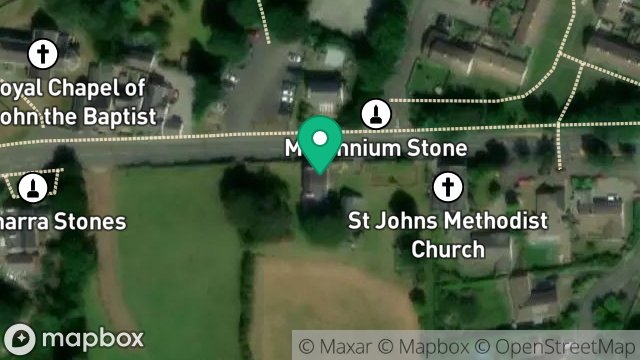 Map showing BALLADOYNE, MAIN ROAD, ST JOHNS, ISLE OF MAN, IM4 3NA