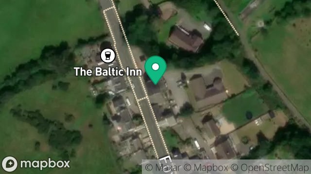 Map showing PETROL STATION, MAIN ROAD, FOXDALE, ISLE OF MAN, IM4 3EF