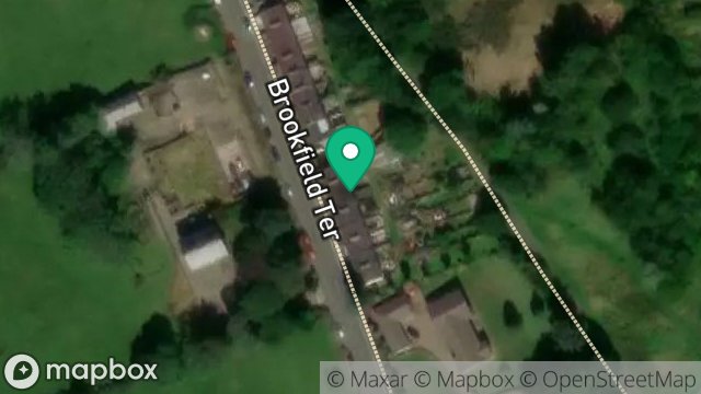 Map showing 11, BROOKFIELD TERRACE, FOXDALE, ISLE OF MAN, IM4 3ED