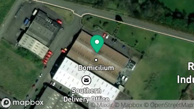 Map showing RONALDSWAY, RONALDSWAY INDUSTRIAL ESTATE, BALLASALLA, ISLE OF MAN, IM9 2AS