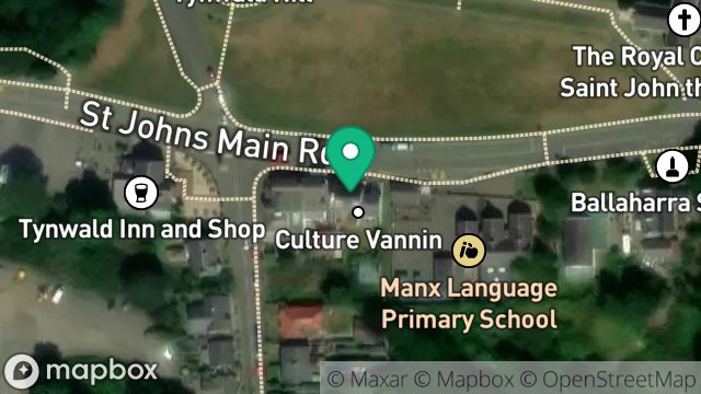 Map showing FAIRFIELD HOUSE, MAIN ROAD, ST. JOHNS, ISLE OF MAN, IM4 3NA