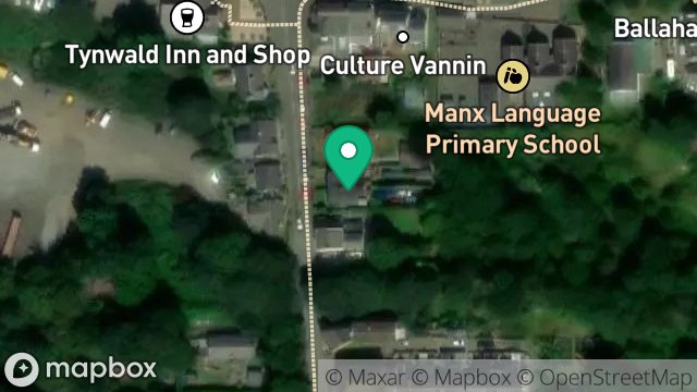 Map showing 2 WEST VIEW, STATION ROAD, ST. JOHNS, ISLE OF MAN, IM4 3AH