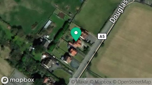 Map showing THIE-MY-CHREE, DOUGLAS ROAD, CASTLETOWN, ISLE OF MAN, IM9 1TH