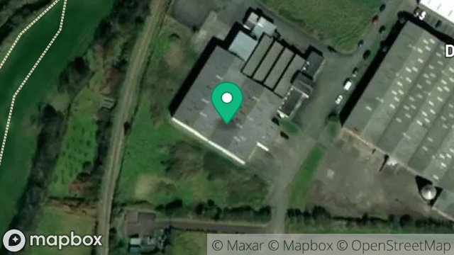 Map showing SHOPRITE WAREHOUSE, RONALDSWAY INDUSTRIAL ESTATE, BALLASALLA, ISLE OF MAN, IM9 2AW
