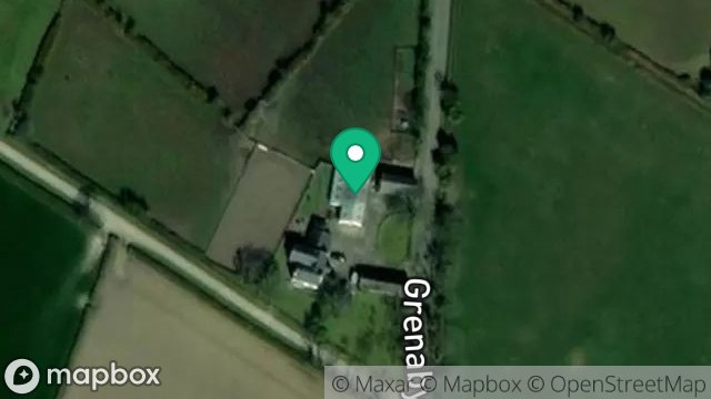 Map showing BRIARFIELD, GRENABY ROAD, BALLASALLA, ISLE OF MAN, IM9 3DP