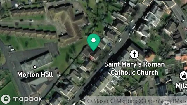 Map showing JAREAL, BOWLING GREEN ROAD, CASTLETOWN, ISLE OF MAN, IM9 1EB