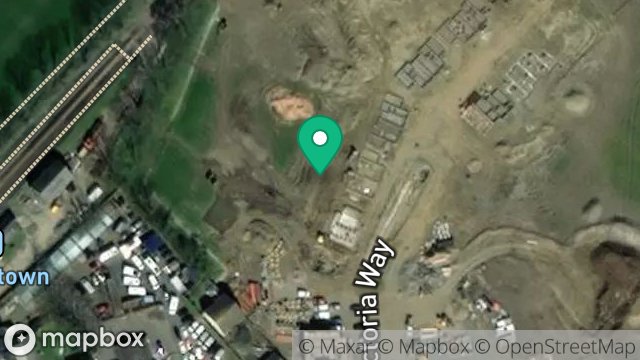 Map showing FIELD 434021, VICTORIA ROAD, CASTLETOWN, ISLE OF MAN, IM9 1EE