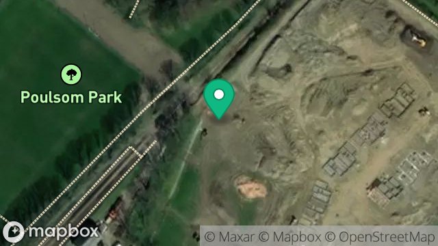 Map showing 17, RIVER MEADOWS, CASTLETOWN, ISLE OF MAN, IM9 1DU