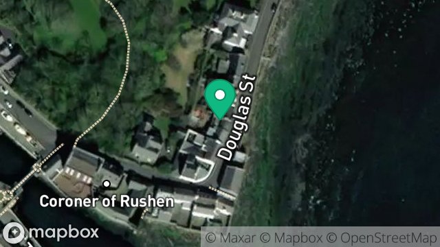 Map showing 3, DOUGLAS STREET, CASTLETOWN, ISLE OF MAN, IM9 1AY