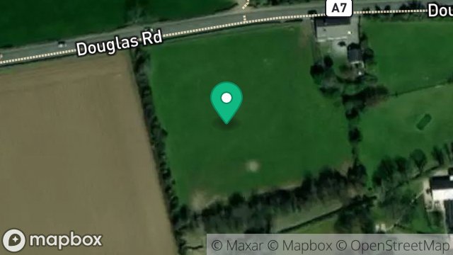 Map showing FIELD 432477, DOUGLAS ROAD, BALLASALLA, ISLE OF MAN, IM9 3DN