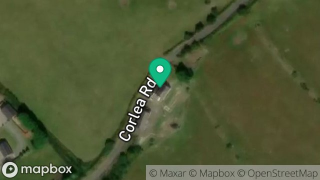 Map showing MOANEY MOAR HOUSE, CORLEA ROAD, BALLASALLA, ISLE OF MAN, IM9 3BA