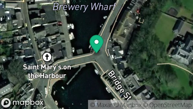 Map showing STREET RECORD, C1767, CASTLETOWN, ISLE OF MAN, IM9 1ET