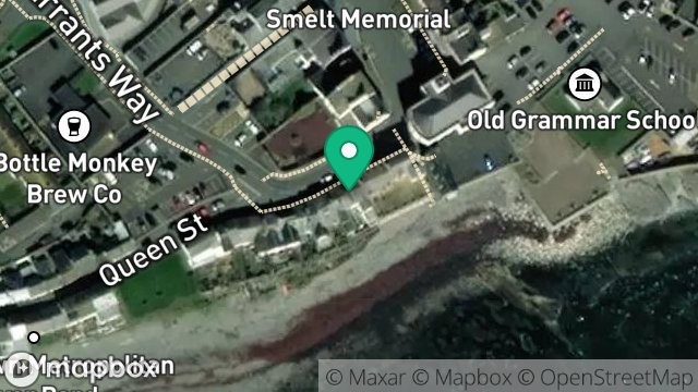 Map showing 7, QUEEN STREET, CASTLETOWN, ISLE OF MAN, IM9 1PB