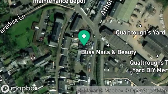 Map showing 5, SPRINGFIELD TERRACE, CASTLETOWN, ISLE OF MAN, IM9 1AW