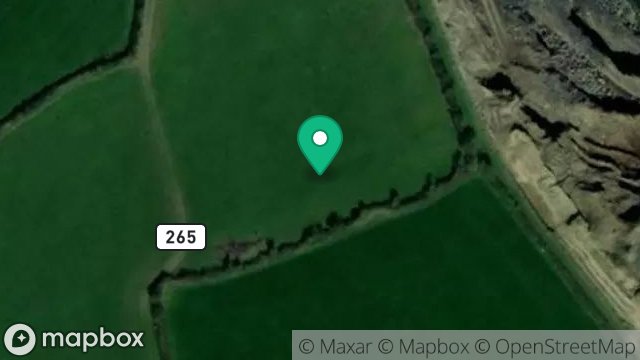 Map showing FIELD 432440 AND PART FIELD 432475, ADJACENT BILLOWN QUARRY, FOXDALE ROAD, BALLASALLA, ISLE OF MAN, IM9 3DN