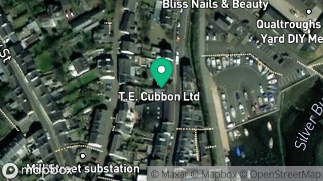 Map showing SWAN HOUSE, 33, HOPE STREET, CASTLETOWN, ISLE OF MAN, IM9 1AP