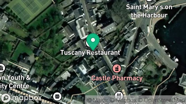 Map showing FLAT, 29A, MALEW STREET, CASTLETOWN, ISLE OF MAN, IM9 1AD