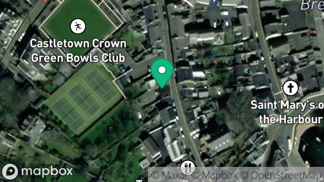 Map showing 39, MALEW STREET, CASTLETOWN, ISLE OF MAN, IM9 1AE