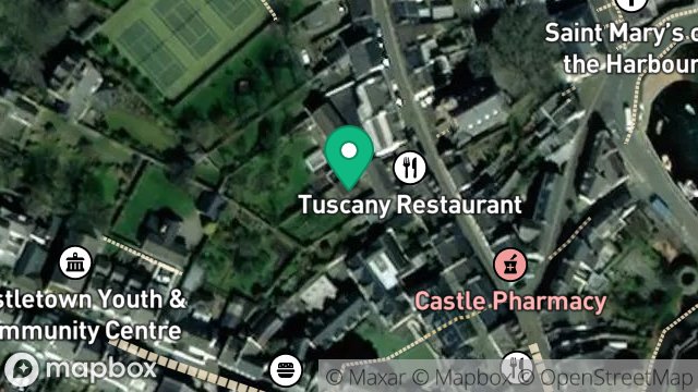 Map showing PREMISES TO REAR OF, 31, MALEW STREET, CASTLETOWN, ISLE OF MAN, IM9 1AD