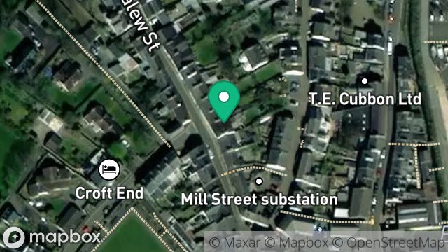 Map showing 74, MALEW STREET, CASTLETOWN, ISLE OF MAN, IM9 1LS