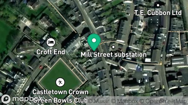 Map showing 65, MALEW STREET, CASTLETOWN, ISLE OF MAN, IM9 1LR