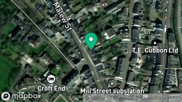 Map showing 78A, MALEW STREET, CASTLETOWN, ISLE OF MAN, IM9 1LS