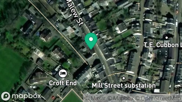 Map showing 77, MALEW STREET, CASTLETOWN, ISLE OF MAN, IM9 1LX