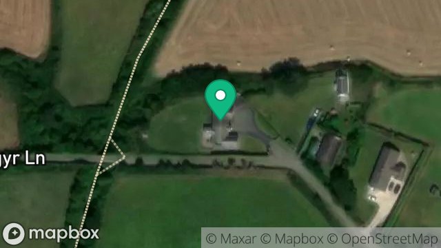 Map showing CORNERSTONES, LHERGYDHOO, PEEL, ISLE OF MAN, IM5 2AE