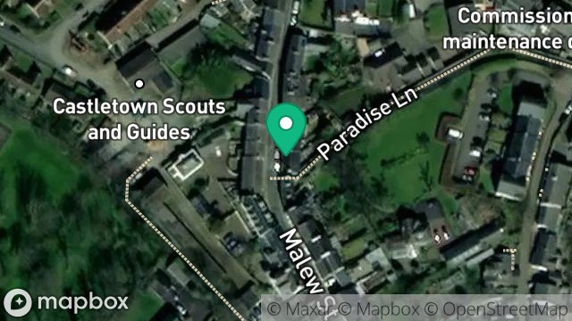 Map showing 108/110, MALEW STREET, CASTLETOWN, ISLE OF MAN, IM9 1LT