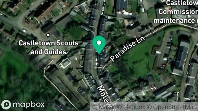 Map showing 112, MALEW STREET, CASTLETOWN, ISLE OF MAN, IM9 1LT
