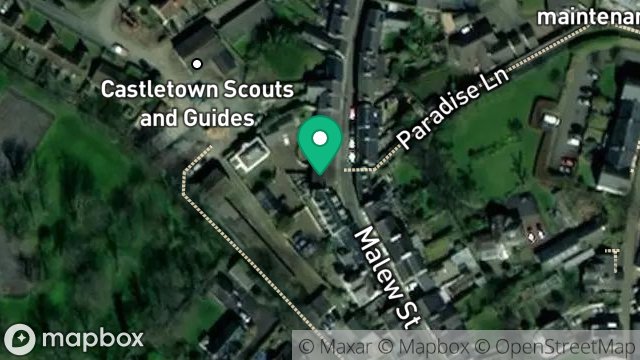 Map showing 103, MALEW STREET, CASTLETOWN, ISLE OF MAN, IM9 1LX