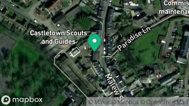 Map showing 105, MALEW STREET, CASTLETOWN, ISLE OF MAN, IM9 1LX