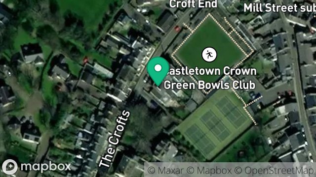 Map showing KENMURE, THE CROFTS, CASTLETOWN, ISLE OF MAN, IM9 1LW