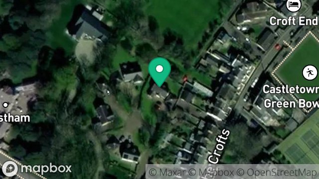 Map showing 4, WESTHAM LEA, CASTLETOWN, ISLE OF MAN, IM9 1PD