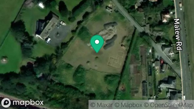 Map showing FIELD 434035, MALEW ROAD, CASTLETOWN, ISLE OF MAN, IM9 4EA