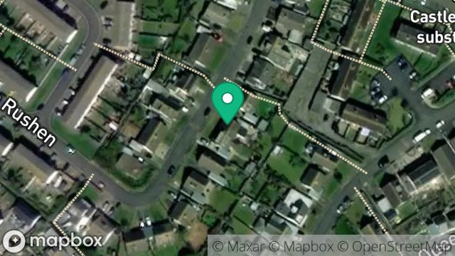 Map showing 21, KISSACK ROAD, CASTLETOWN, ISLE OF MAN, IM9 1NW