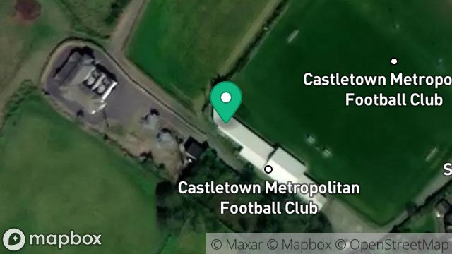 Map showing CASTLETOWN STADIUM RIFLE RANGE, MALEW ROAD, CASTLETOWN, ISLE OF MAN, IM9 4EA