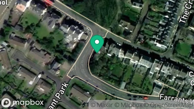 Map showing GARAGE, WESTEND HOUSE, 7, ARBORY ROAD, CASTLETOWN, ISLE OF MAN, IM9 1NA