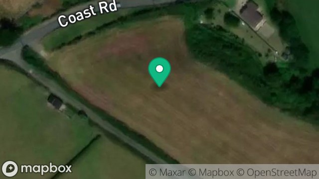 Map showing LHERGY DHOO SANDPIT, LHERGYDHOO, PEEL, ISLE OF MAN, IM5 2AE